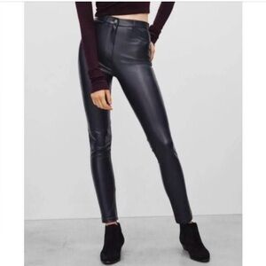 Wilfred Free leather pants from Aritzia
